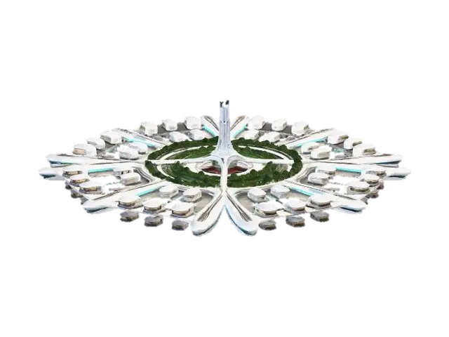 3D model for Gravity-Free Living Platform