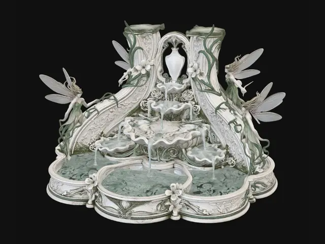 3D model for Fairy Cascade in Marble Garden