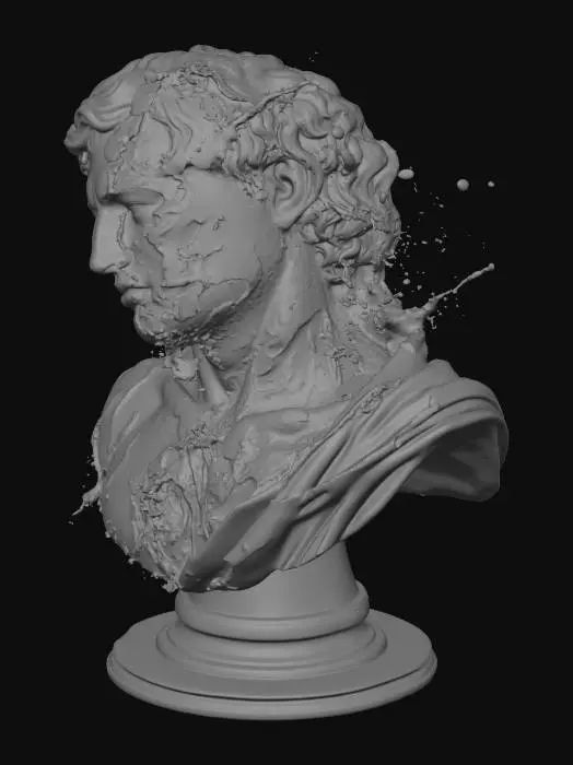 3D model for White Wash Illusion