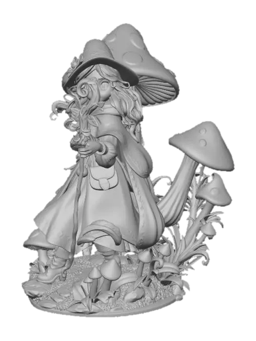 3D model for Alice Growing Scene
