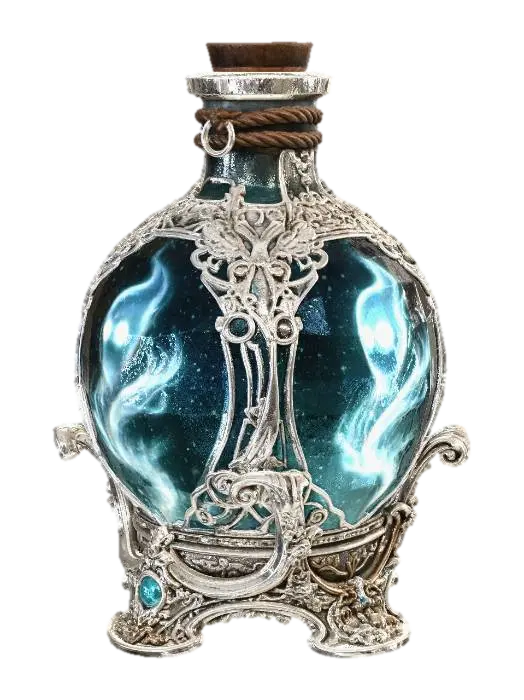 Soul Capture Potion 3D model, vytvořený pomocí AI
