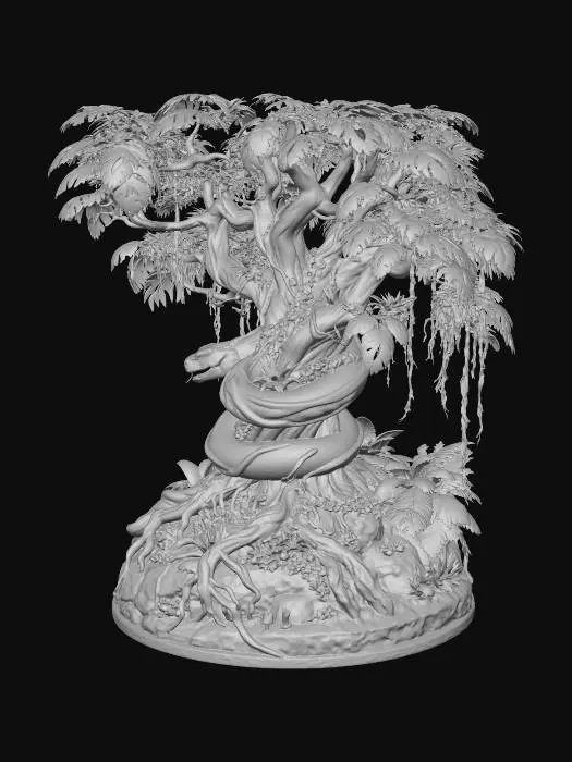 3D model for Serpent's Embrace