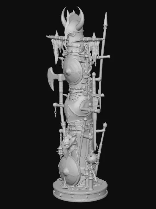 3D model for The Horned Warlord's Armory