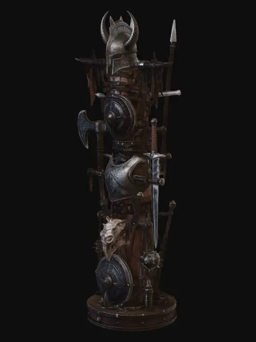 3D model for The Horned Warlord's Armory