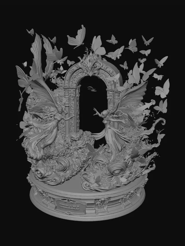 3D model for Duality: Eternal Convergence