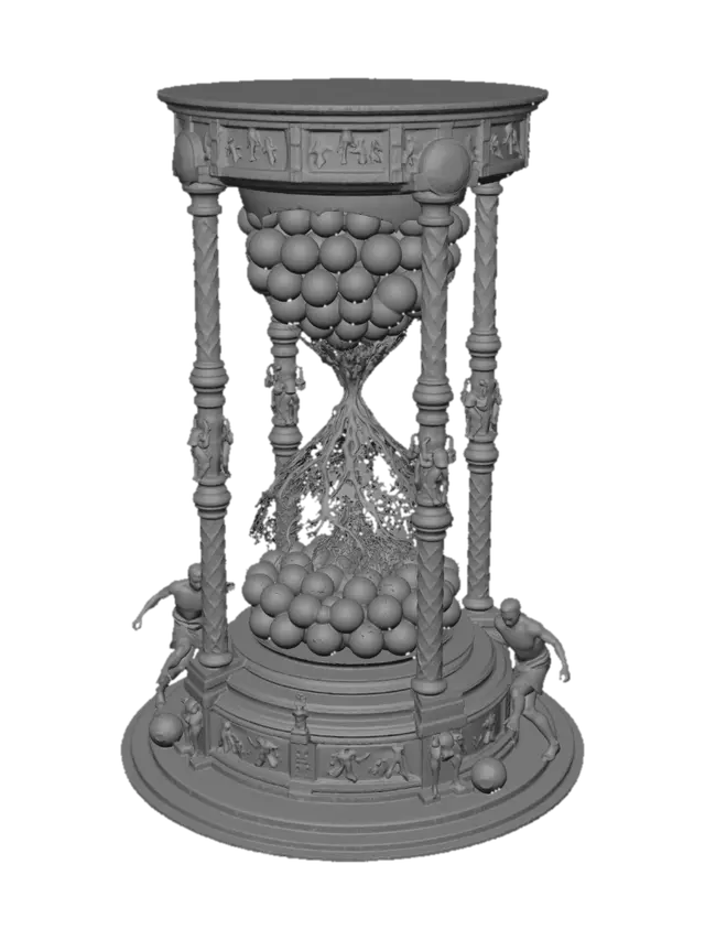 3D model for Hourglass of the Beautiful Game
