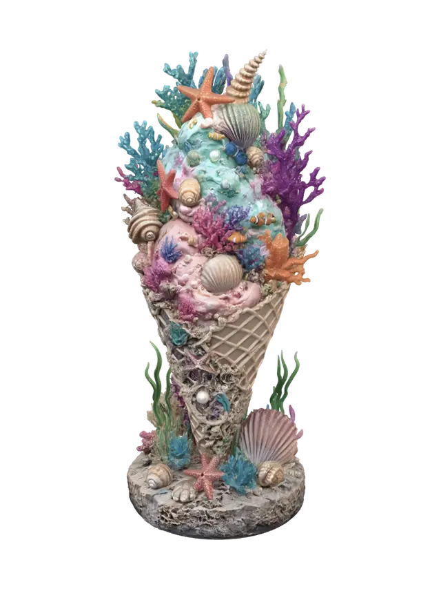 3D model for Coral Reef Sundae