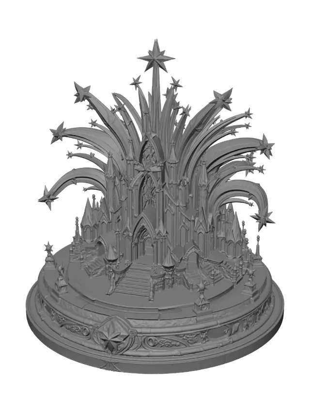 3D model for Starfall Cathedral