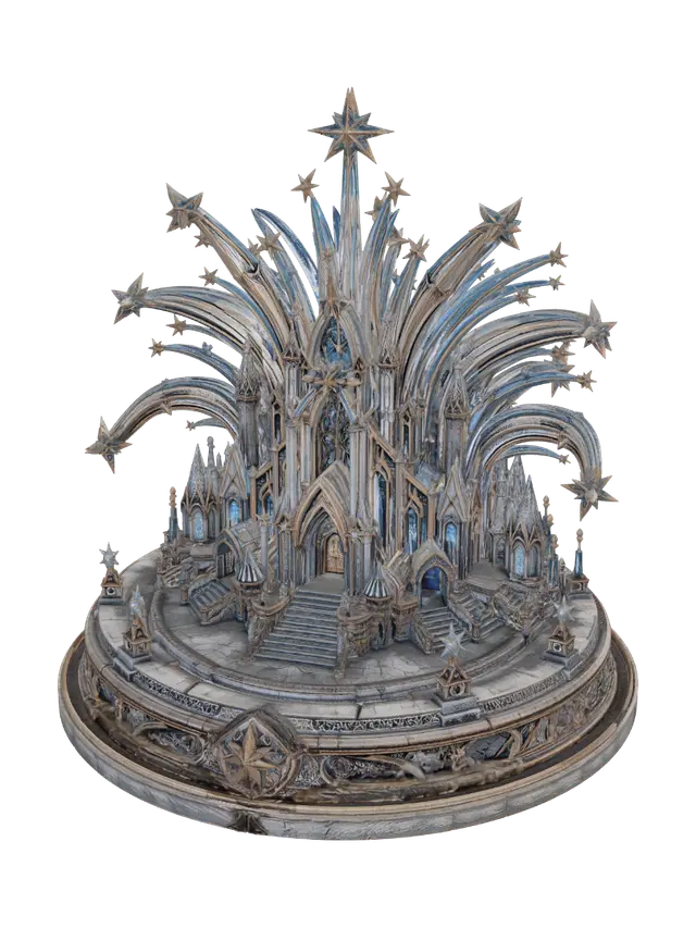 3D model for Starfall Cathedral