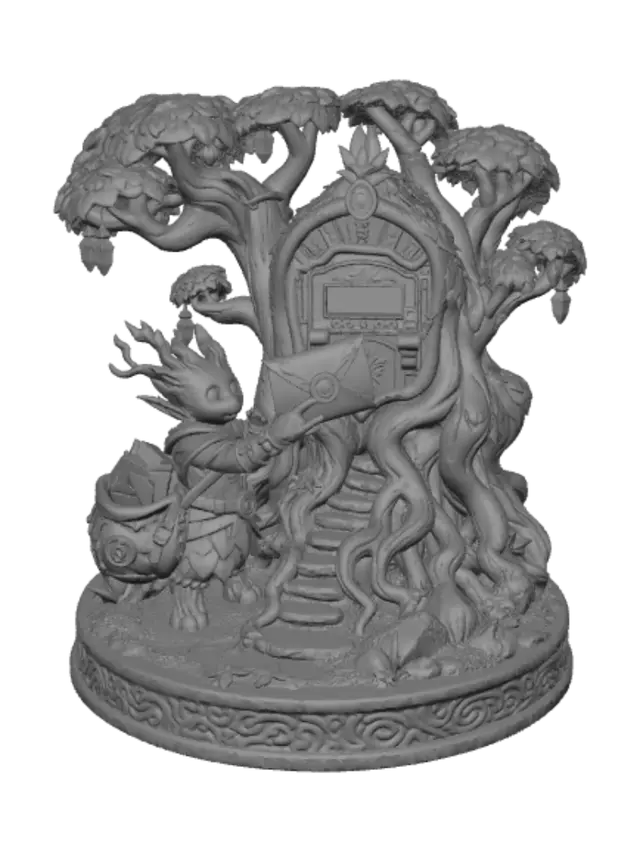 3D model for Enchanted Letter Tree