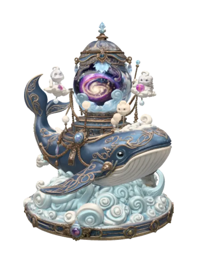 3D model for Nebula Whale Carriage