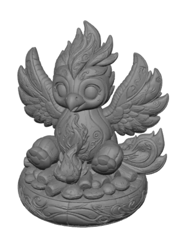 3D model for Embercrest Phoenix