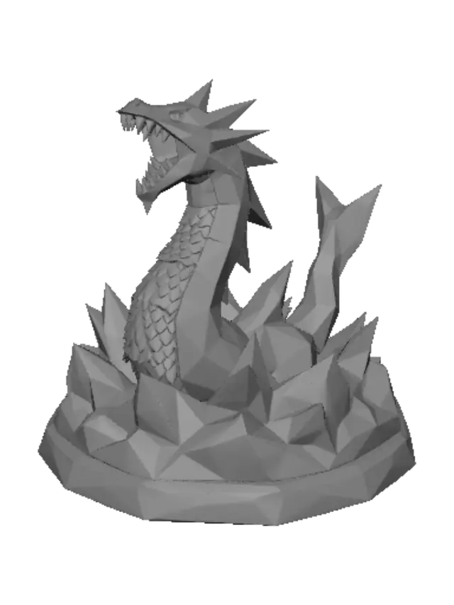 3D model for Icebound Dragon