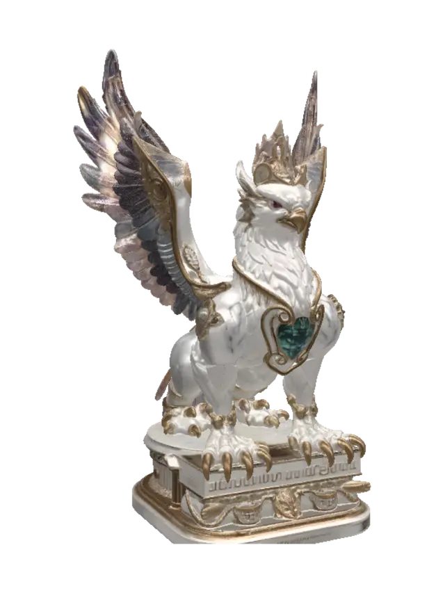 3D model for Gilded Marble Griffin