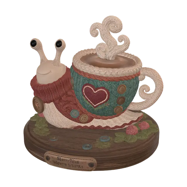 3D model for Slow Sips Warm Hearts
