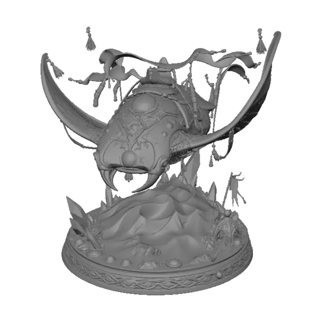 3D model for Emberdrift: The Crystal Wyrm