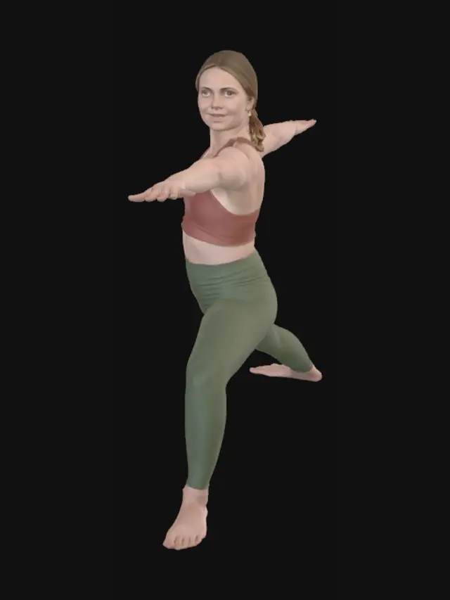 3D model for Sunset Warrior by the Lake