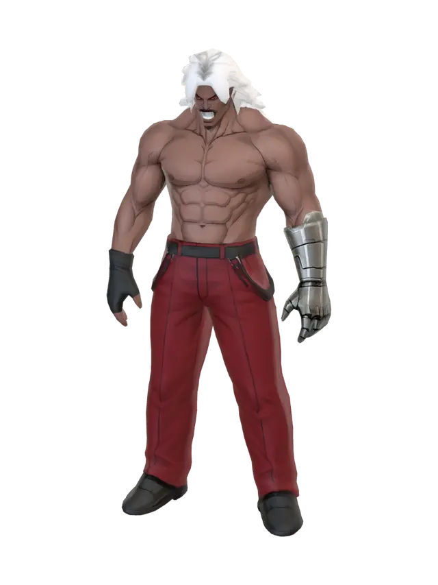 3D model for Crimson Steel Berserker
