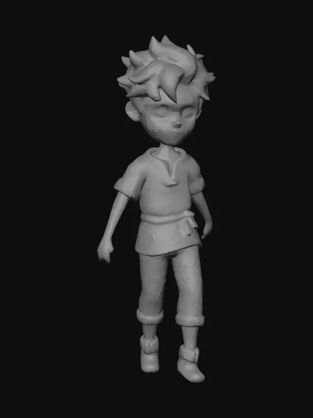 3D model for Polygon Adventurer