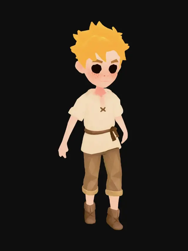3D model for Polygon Adventurer