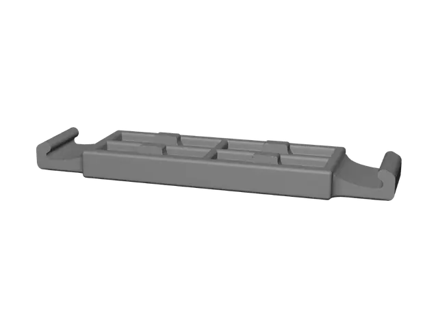 3D model for Two-pin connector housing