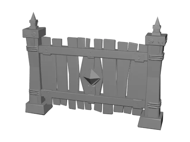 3D model for Amethyst Gate