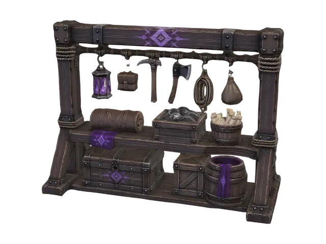 3D model for Arcanist's Loot Stall