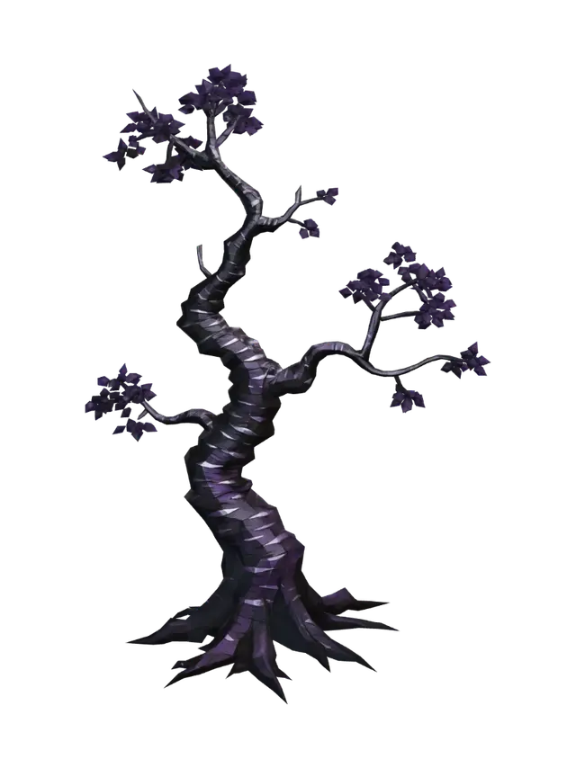 3D model for The Violet Twist Tree
