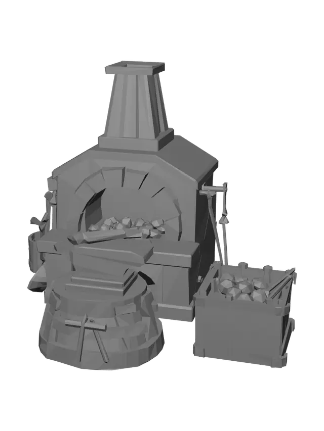3D model for Emberstone Forge
