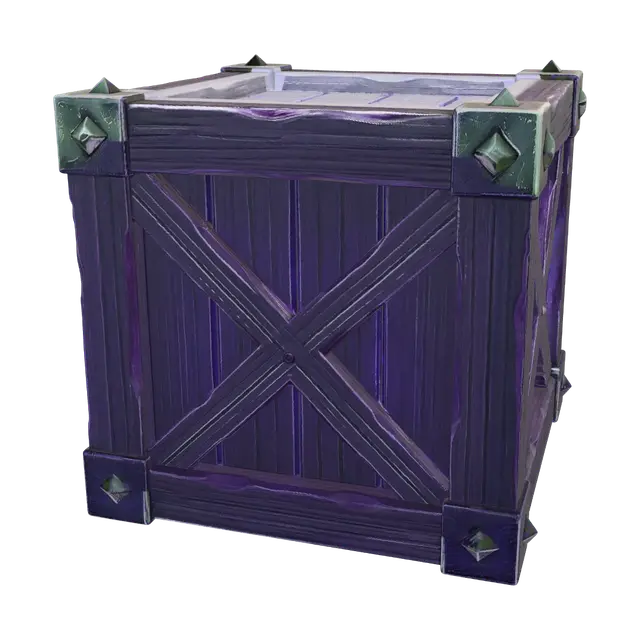 Twilight Crate - Crates 3D model, vytvořený pomocí AI