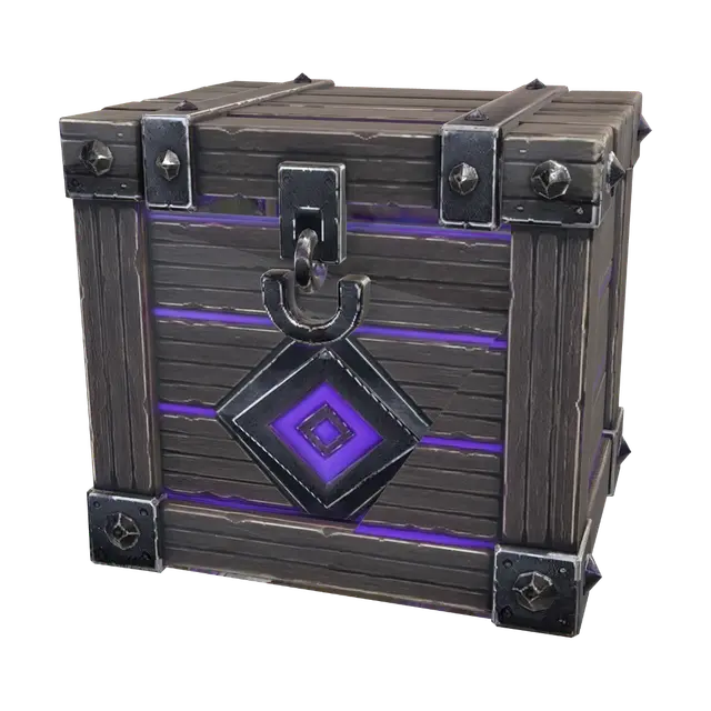 Arcane Wooden Chest - Case 3D model, vytvořený pomocí AI