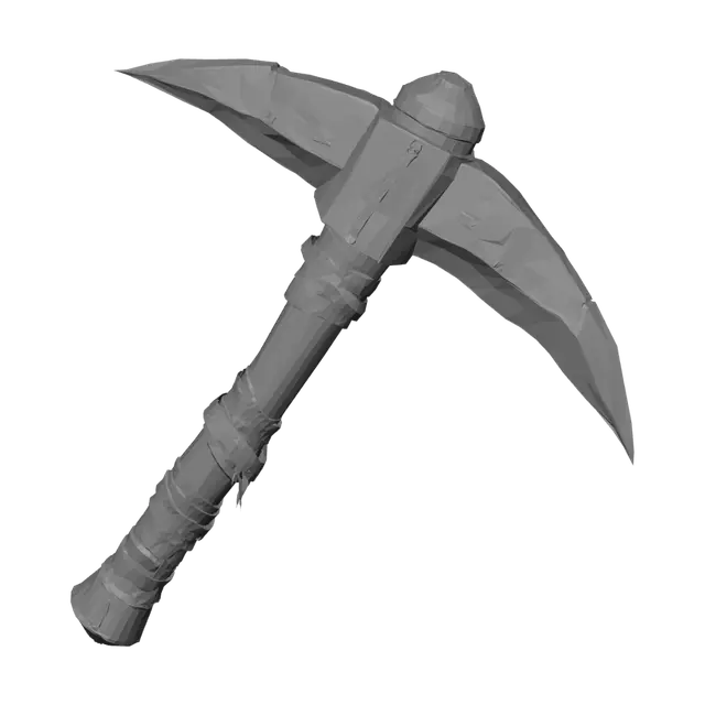 3D model for Amethyst Rift Pickaxe