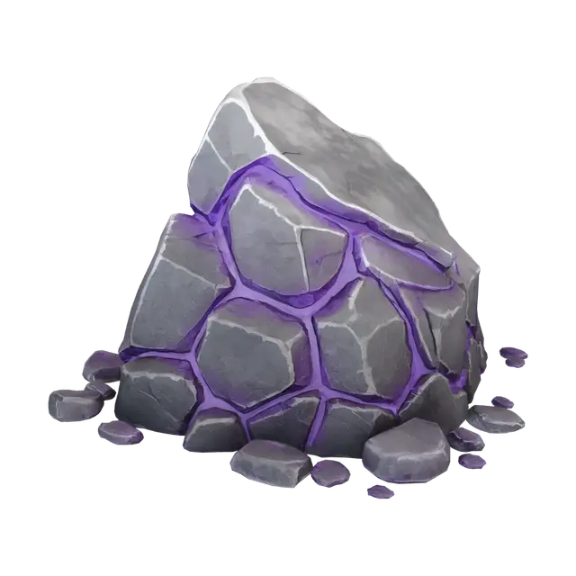 3D model for Amethyst Vein Monolith