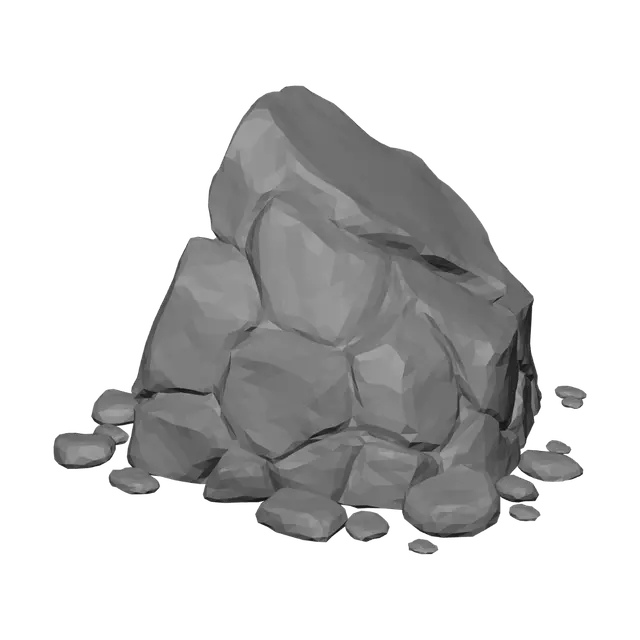 3D model for Amethyst Vein Monolith