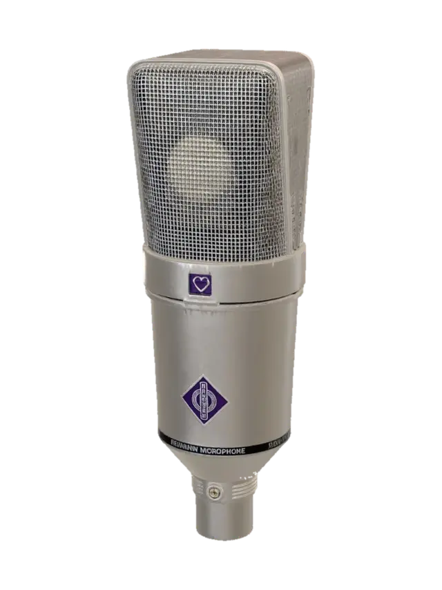 Modello 3D Neumann Microphone, generato dall’IA