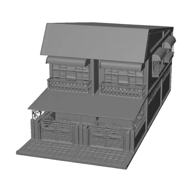 3D model for Urban Corner House