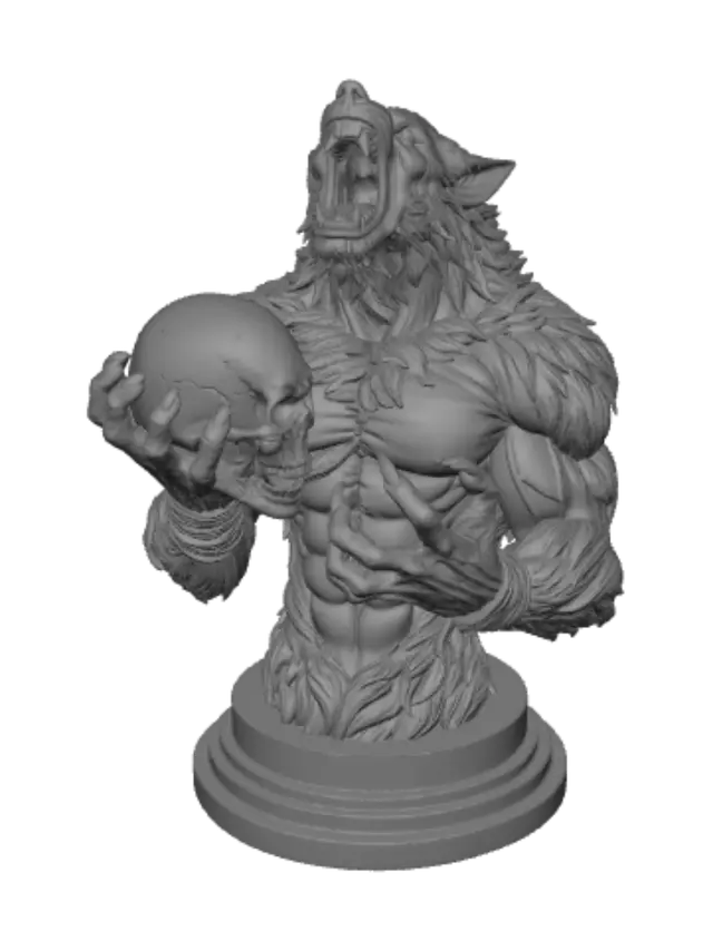 3D model for Howl of the Skull