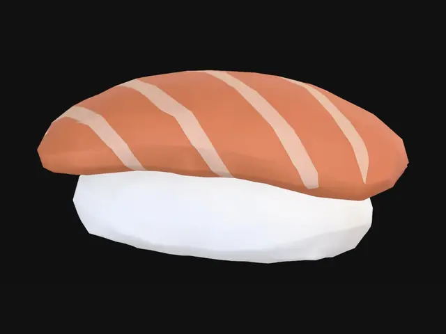 3D model for Salmon Nigiri