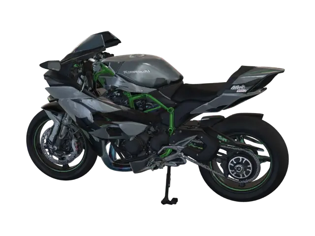 3D model for Kawasaki Ninja Carbon Racer