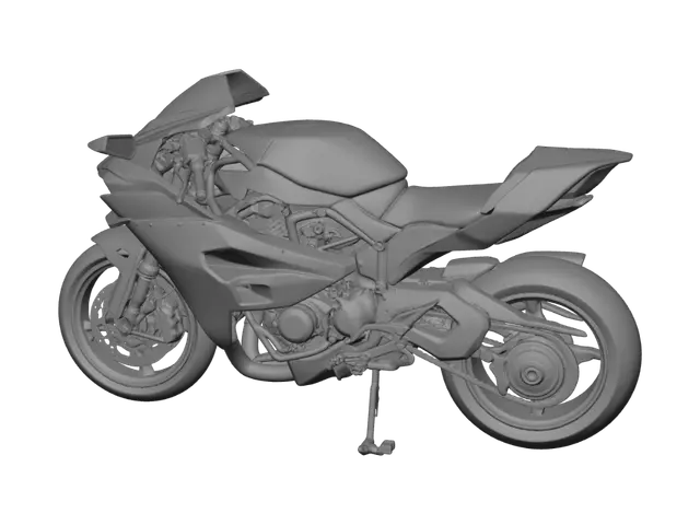 3D model for Kawasaki Ninja Carbon Racer