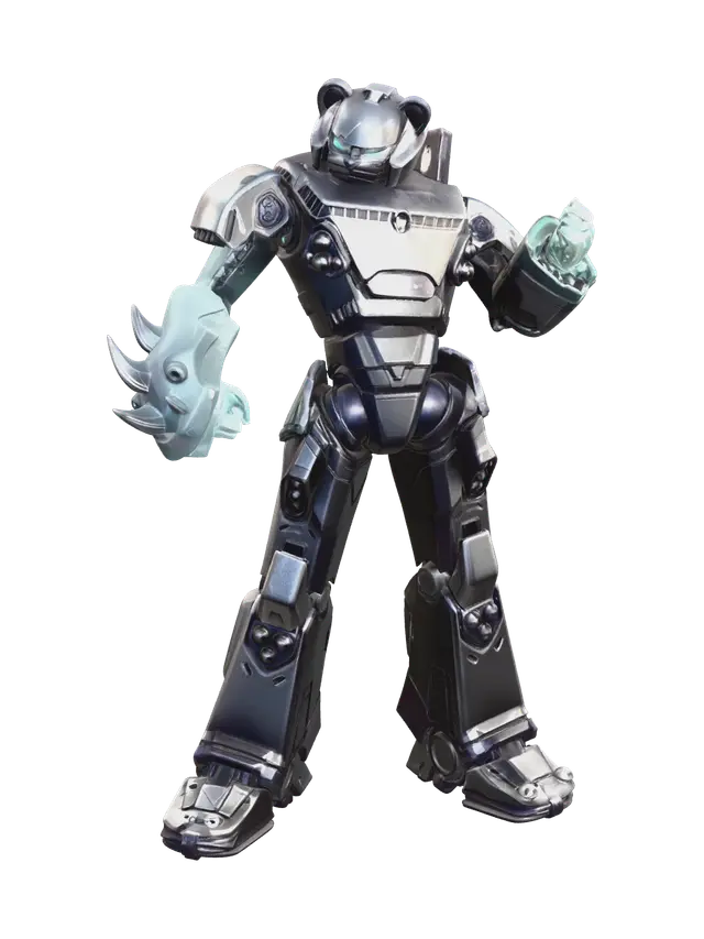 3D model for Ornate Mecha Team Leader