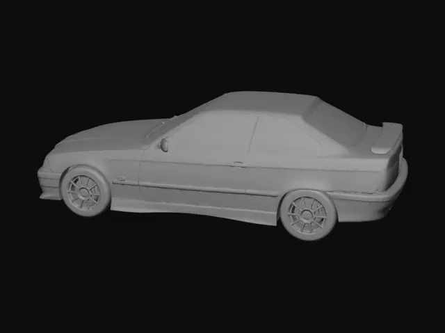 3D model for bmw e36