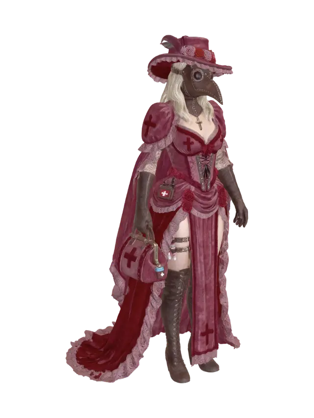 Last Asilum - Врач - Cleanlines 3D model, AI generated