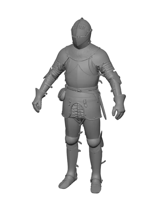3D model for The Iron Sentinel
