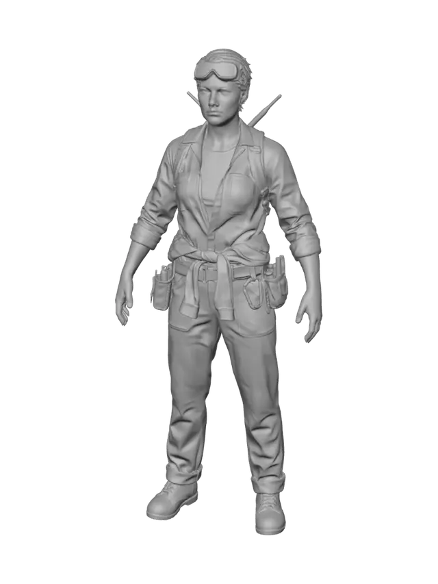 3D model for Mechanic Adventurer