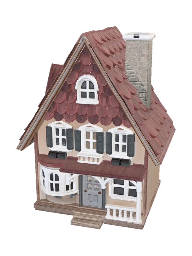 3D model for clean up and show only the house