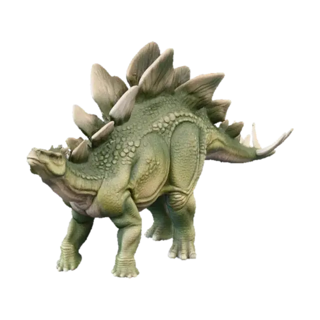 3D model for Quiero una figura de Stegosaurio, que se vea muy real, que me permita modelarla para imprimir en 3D