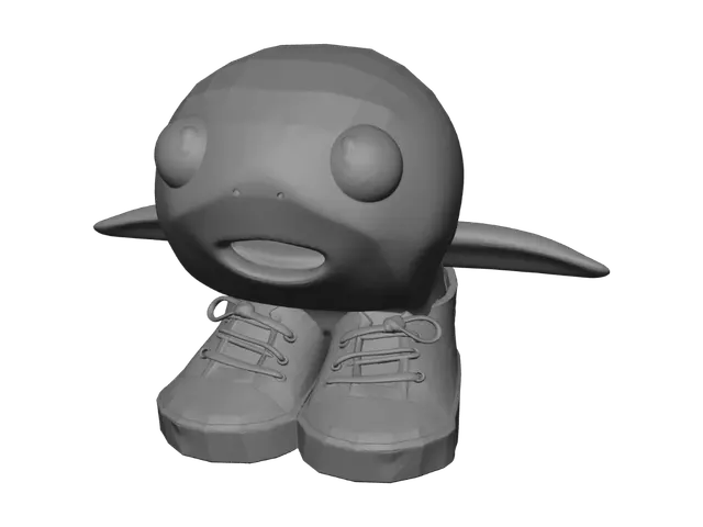 3D model for Blue Sneaker Seal Pup