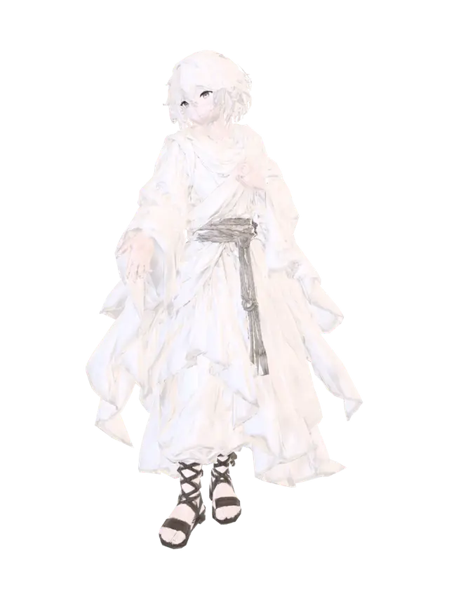 Ivory Pilgrim 3D model, vytvořený pomocí AI