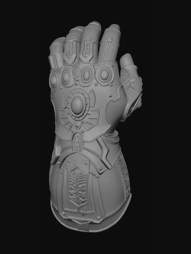 3D model for Infinity Gauntlet